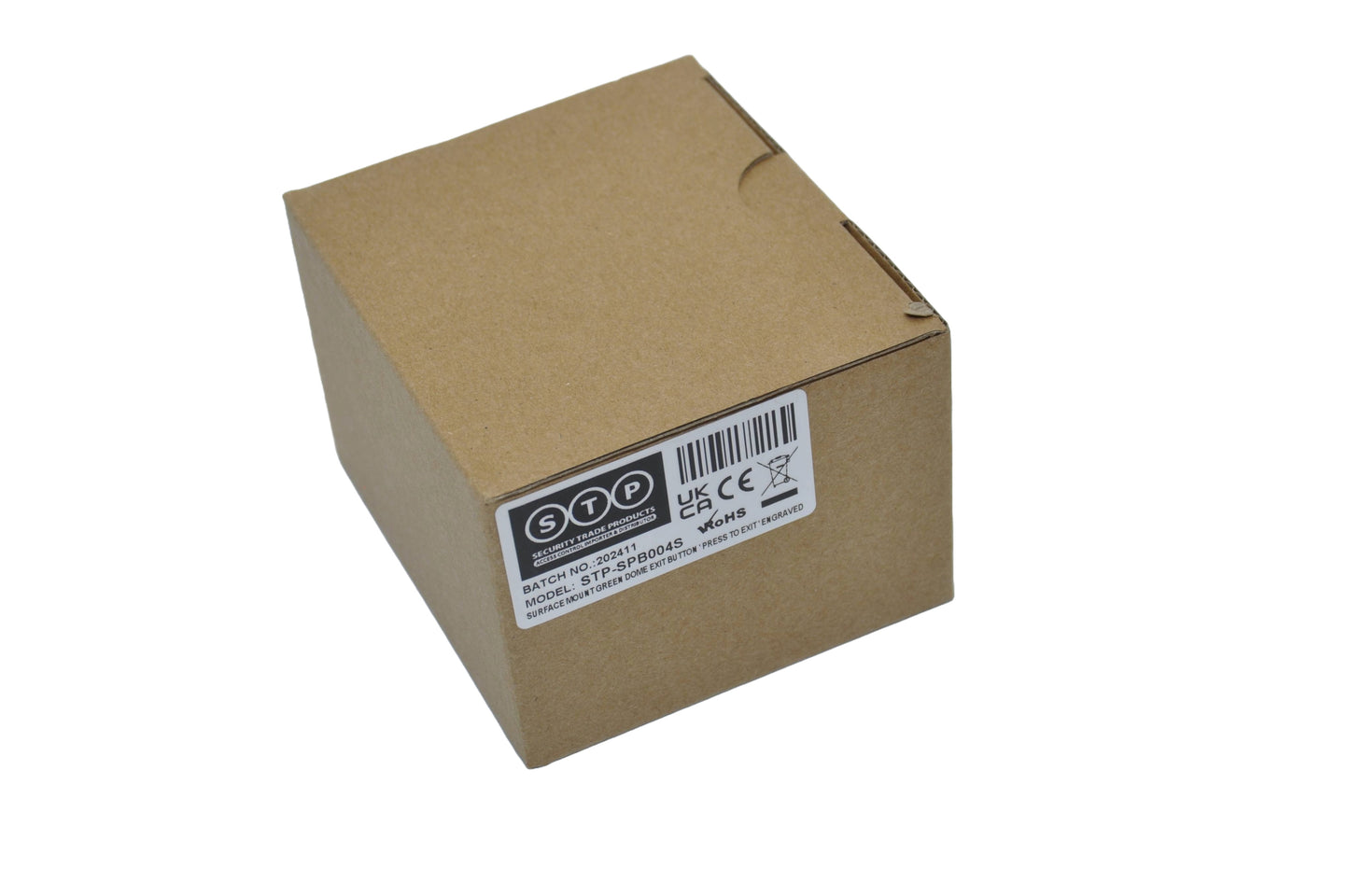 Green Dome Stainless Steel Exit Button