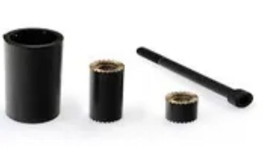 Assa Abloy SW200/300/300S - Shaft Extension 70mm BK