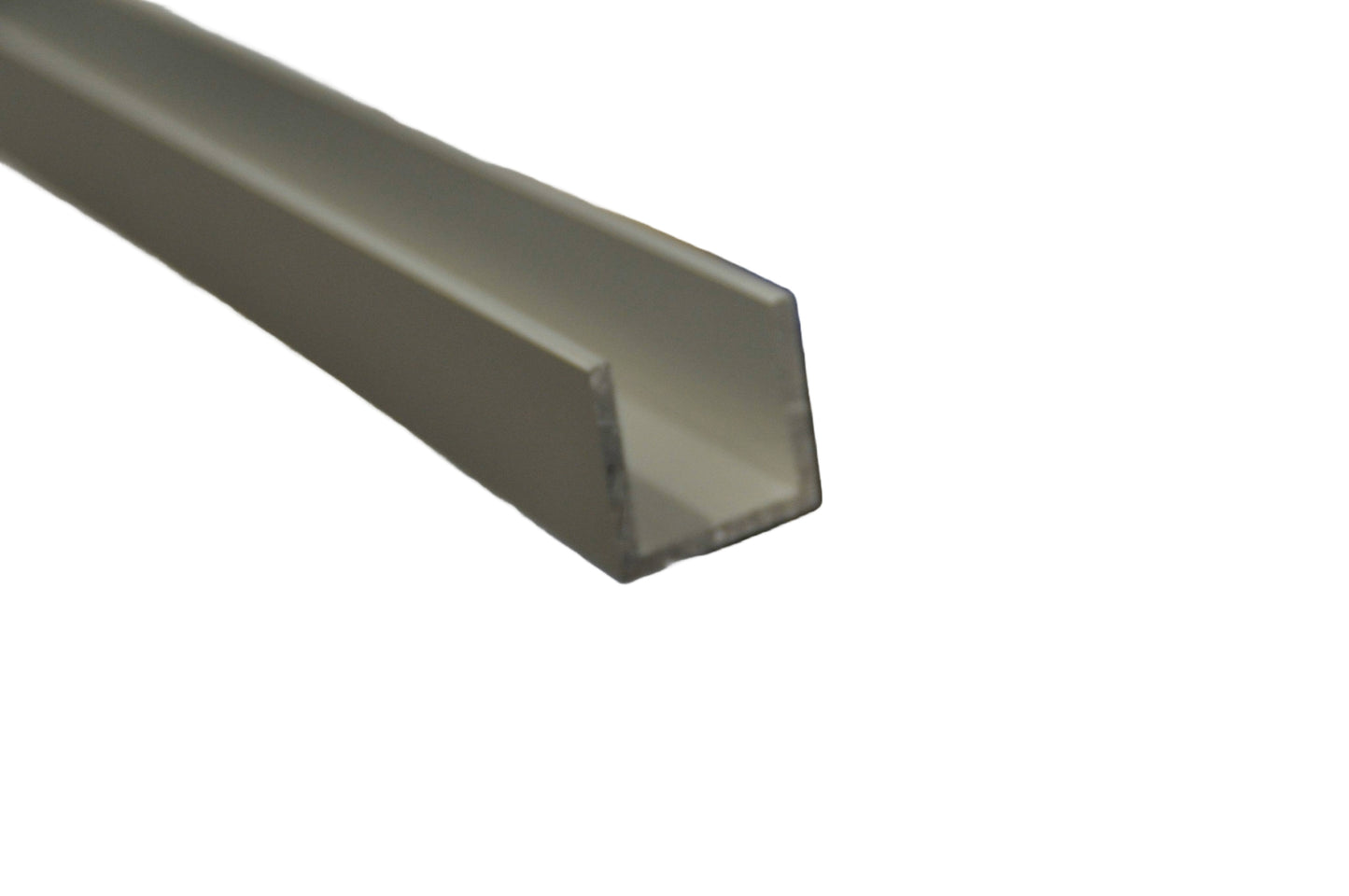 Aluminium Door Channel (30mm x 30mm) for Floor Guides – Silver Anodised