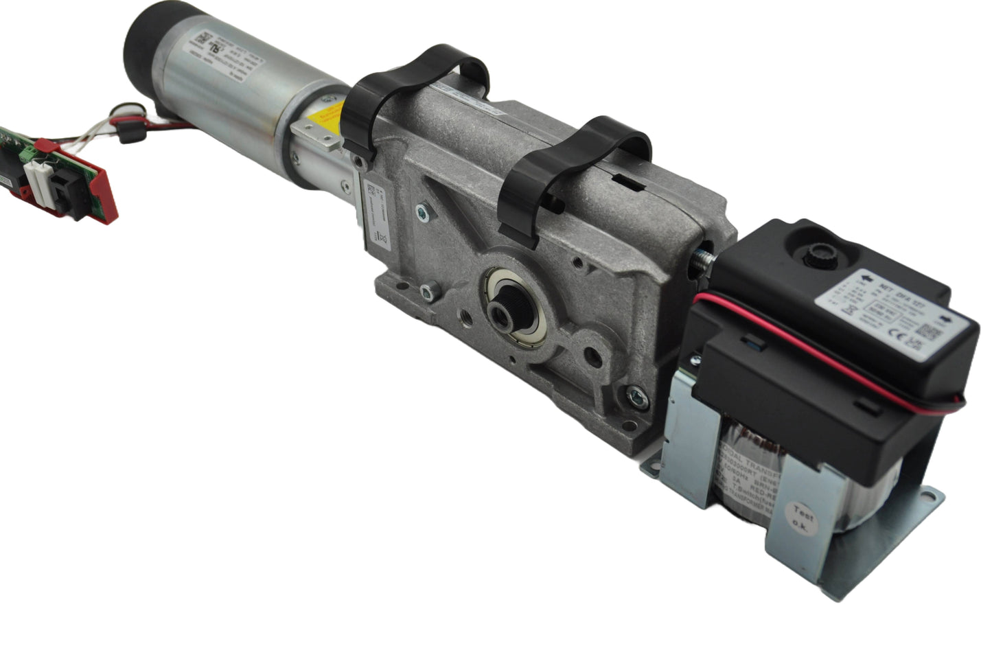Record DFA 127 Automatic Door Operator internal mechanism with wires, on a white background.
