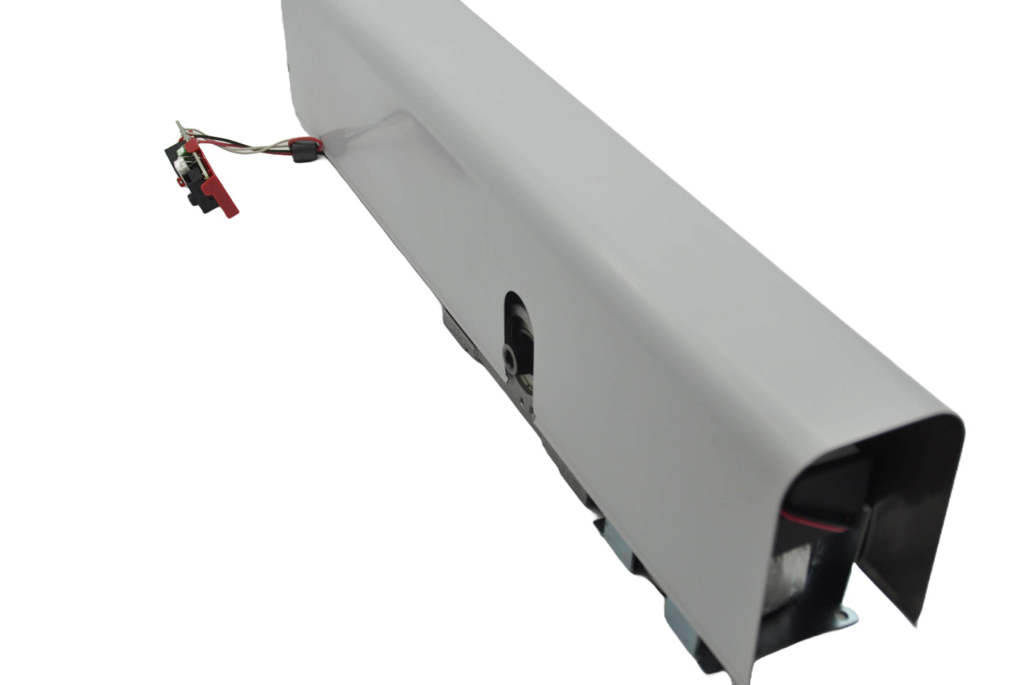 Record DFA 127 Automatic Door Operator with cover and wires, on a white background.