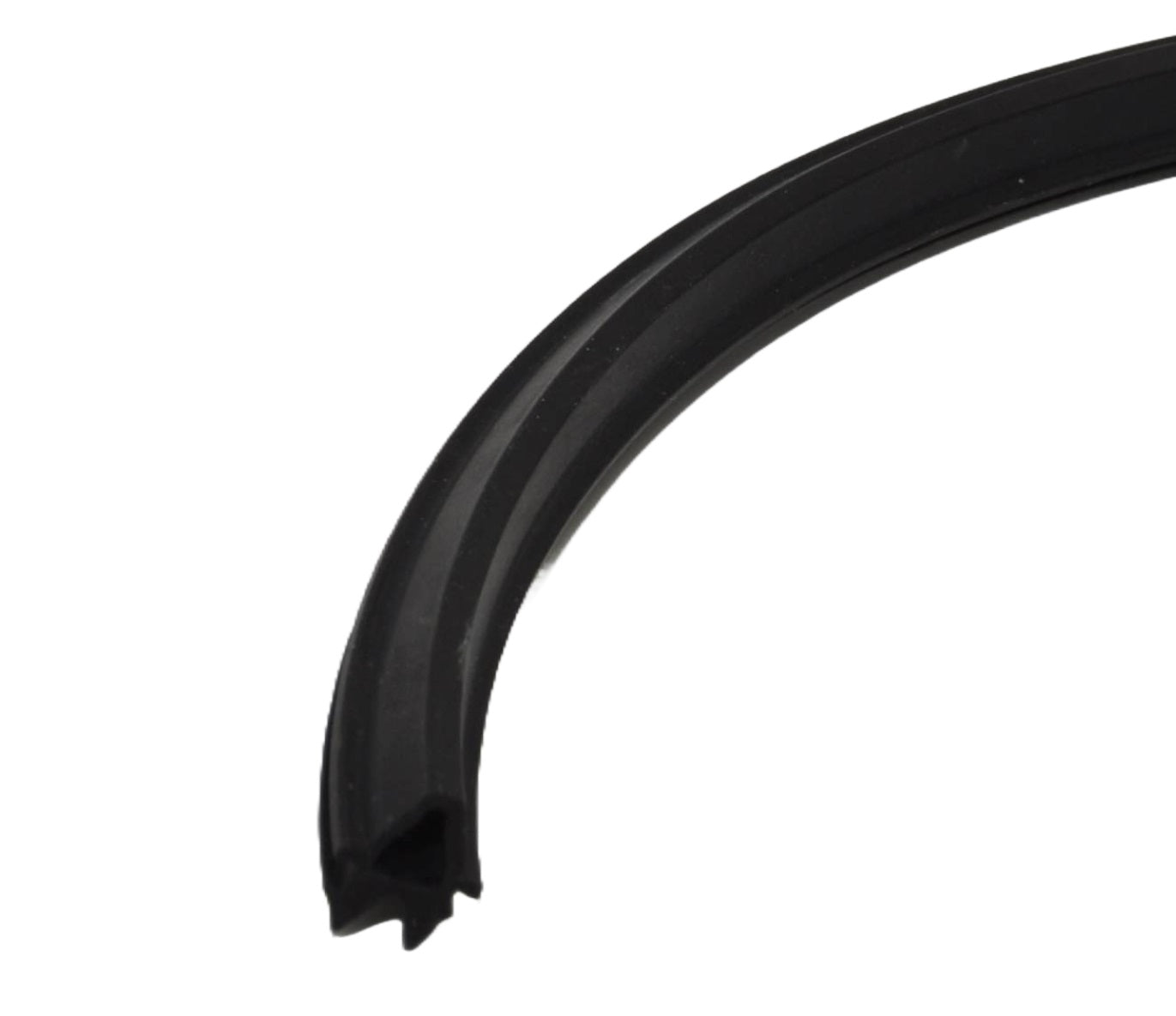 Geze Slimline Aluminium Leading Edge Door Profile (Rubber)