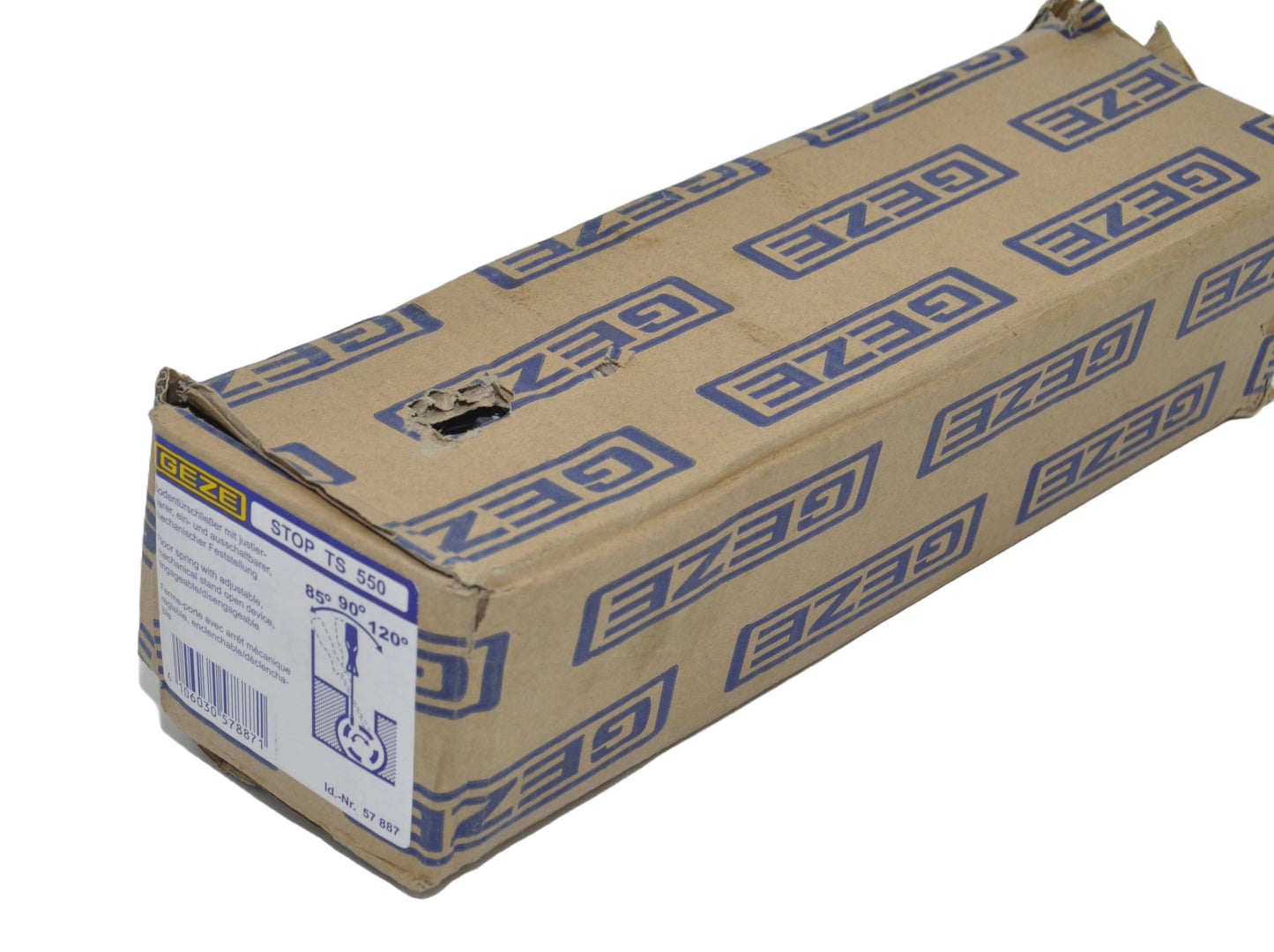 GEZE TS550 Floor Spring Unit with Foundation Box and Spindle