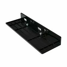 Hotron UTB Ceiling bracket - Black plastic  bracket on a white background