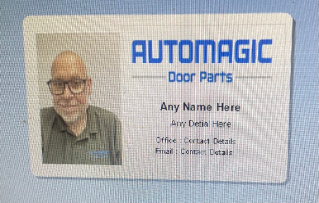 Professional Printed ID Cards for Door Companies