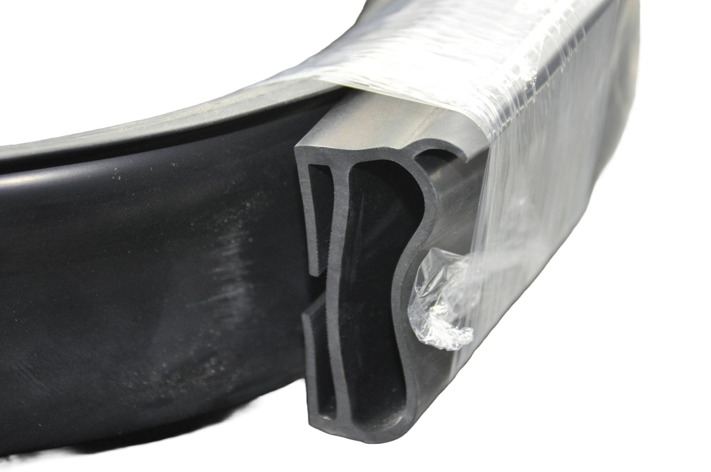 Industrial T Rail Bottom Wrap Around Weather Seal