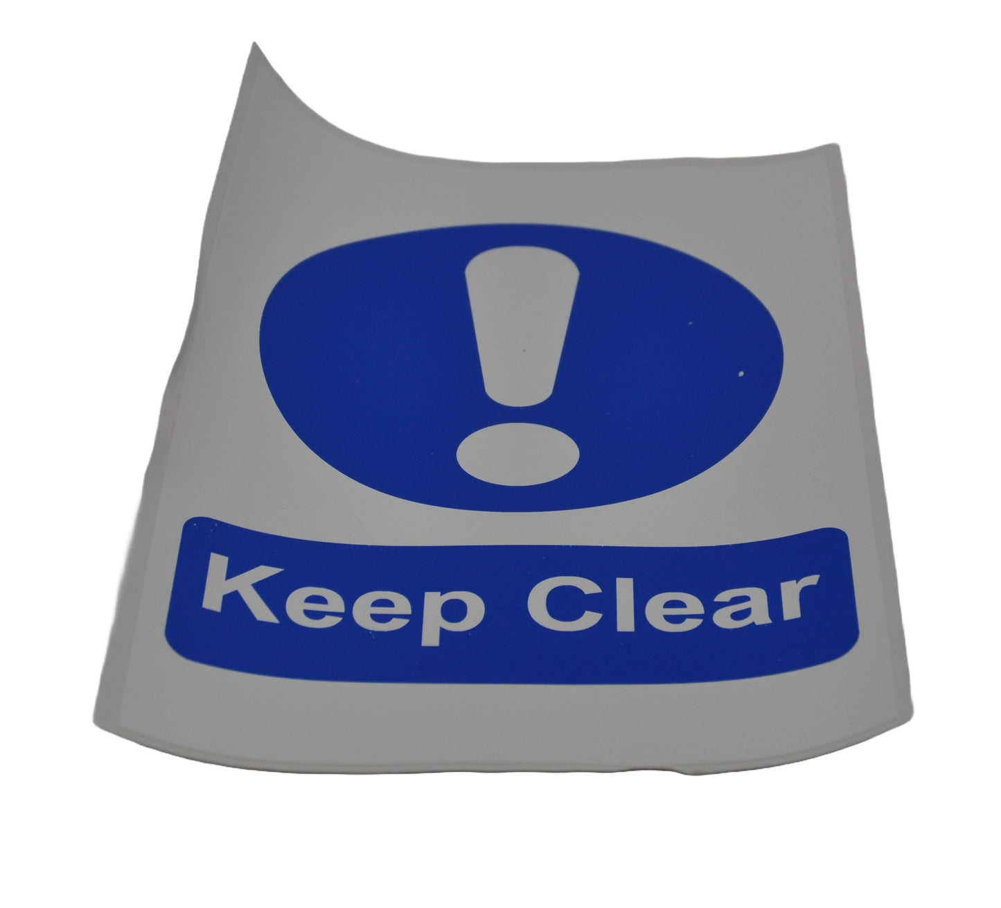 Keep Clear - Automatic door Sign