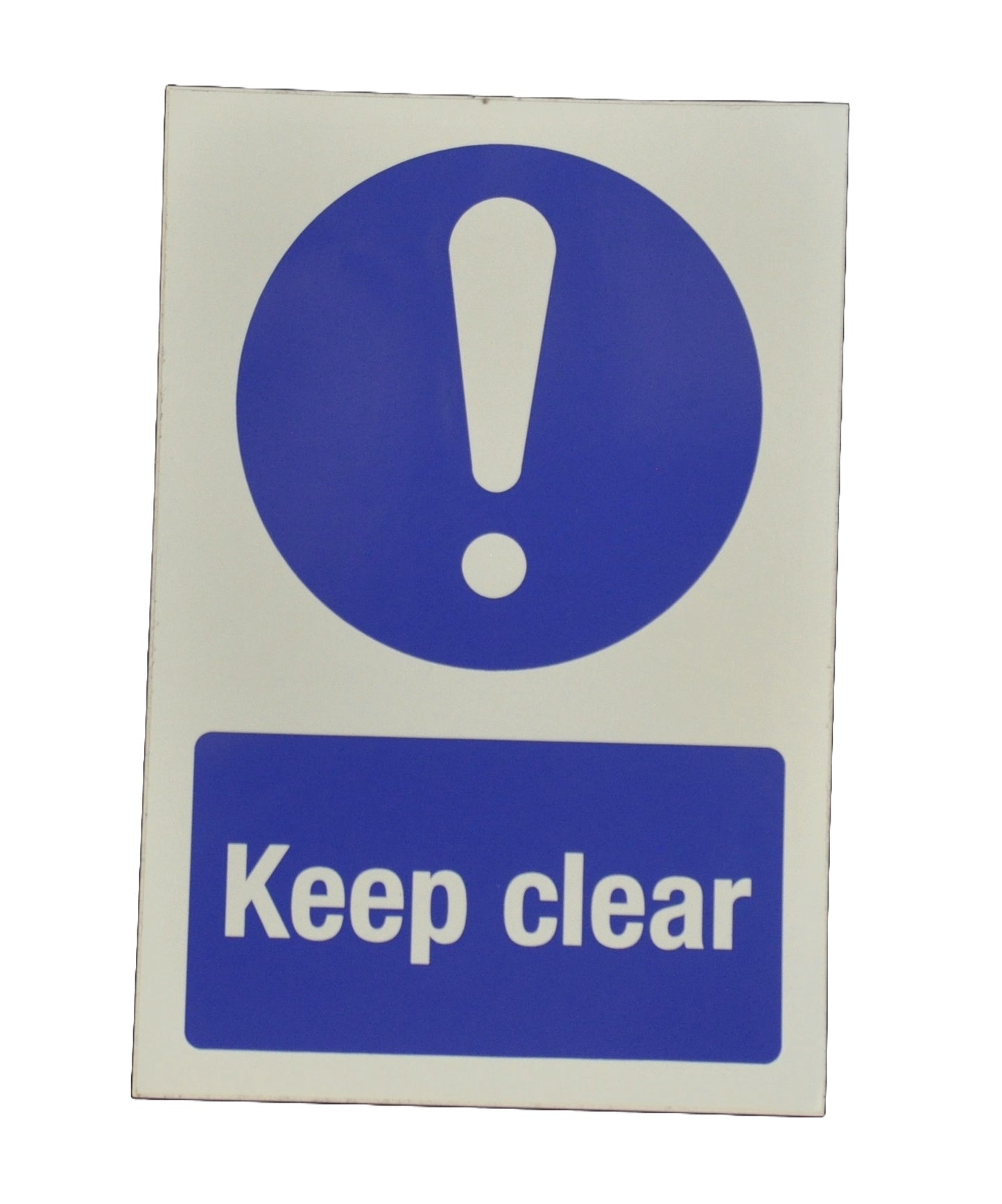 Keep Clear - Automatic door Sign