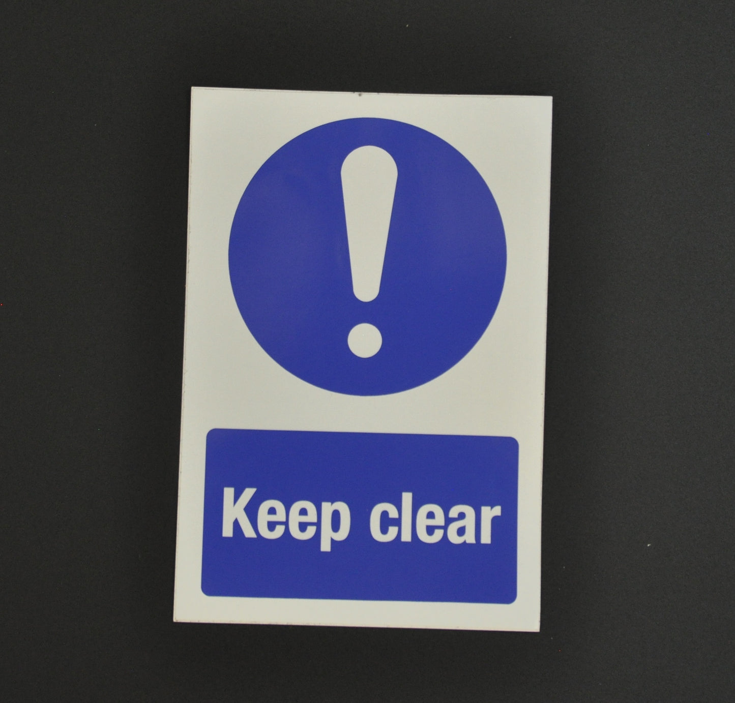 Keep Clear - Automatic door Sign