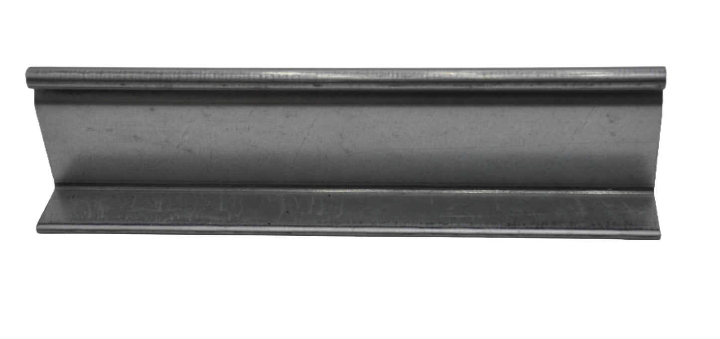 'L' Section Galvanised Steel Bottom Rail for 76mm Scrolled Lath Roller Shutter Doors