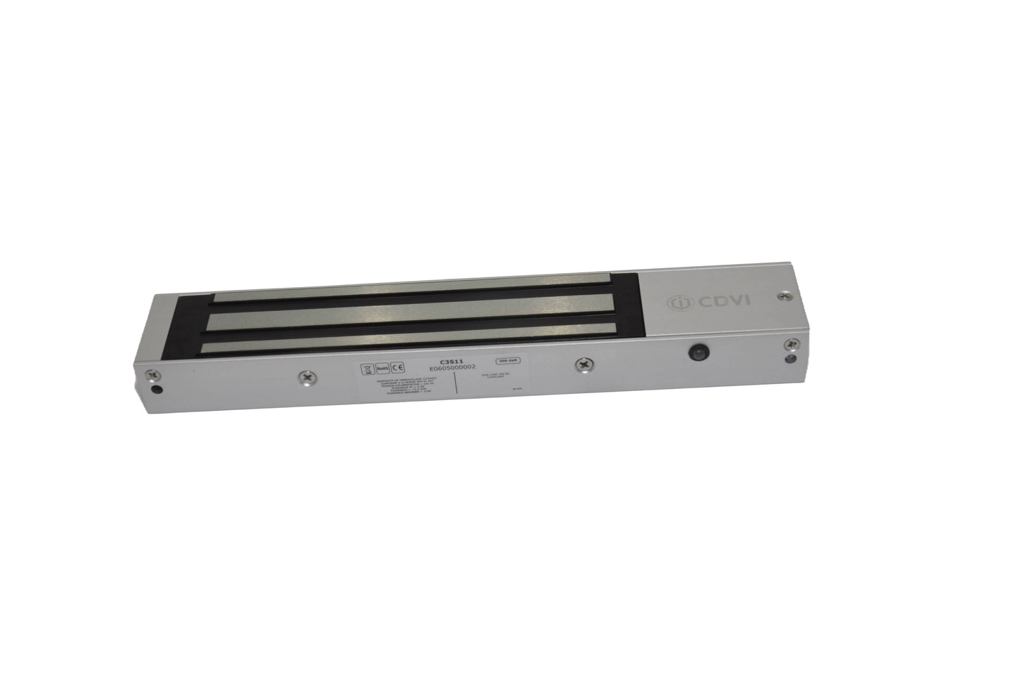 CDVI C3S11 C Series Entry Level 300kg Surface Mount Magnetic Lock, Monitored