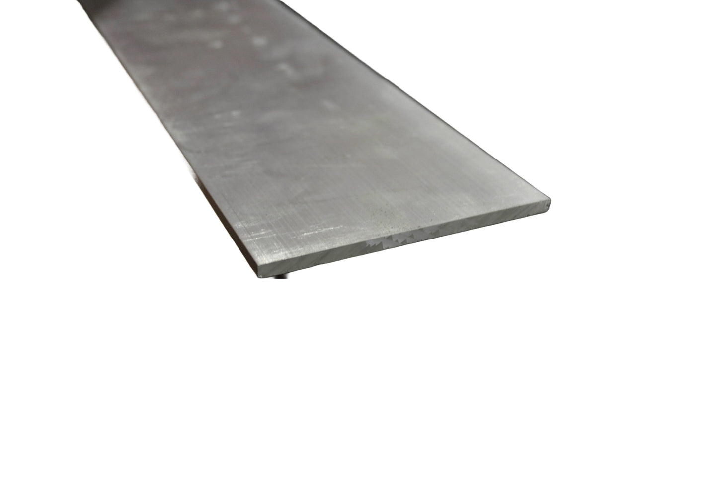 An image showing silver aluminium mounting plate for automatic door openers, showing a flat, rectangular shape. On a white background.