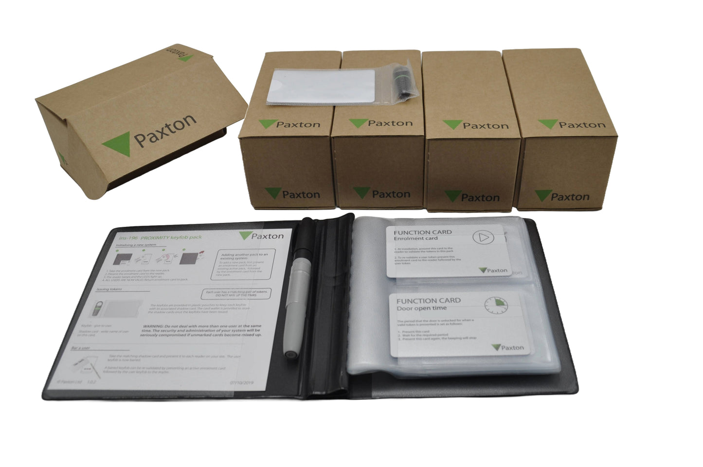 Paxton P50 Proximity 50 Card Pack for Compact or Switch2, Green