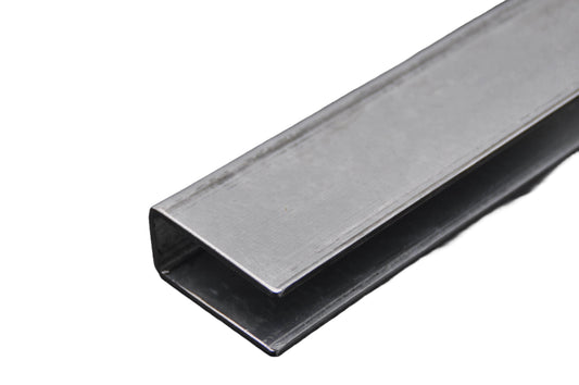 Straight Guide Channel - 65mm Galvanised steel