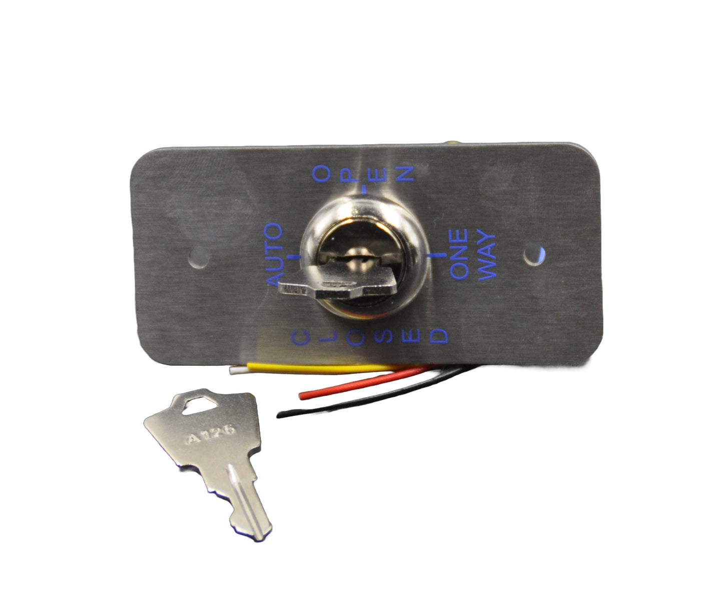 Universal 4 position key switch (flush mounted)