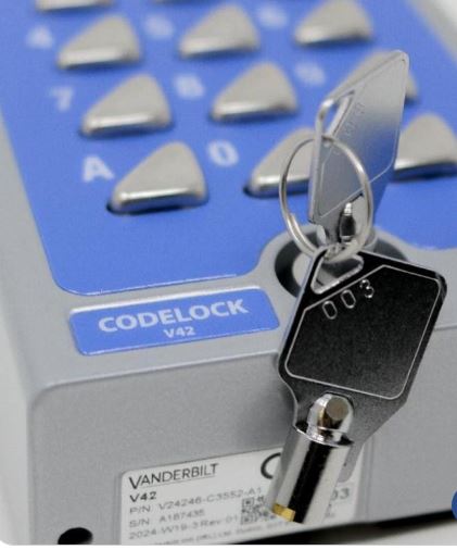 Vanderbilt V42 Keypad– Formerly Bewator K42 Keypad
