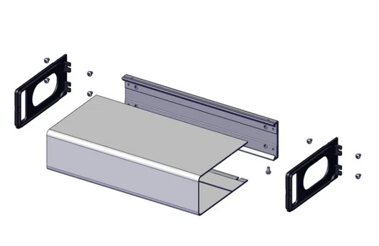 Assa Abloy - Double door cover piece kit - SW300-S (Silver)