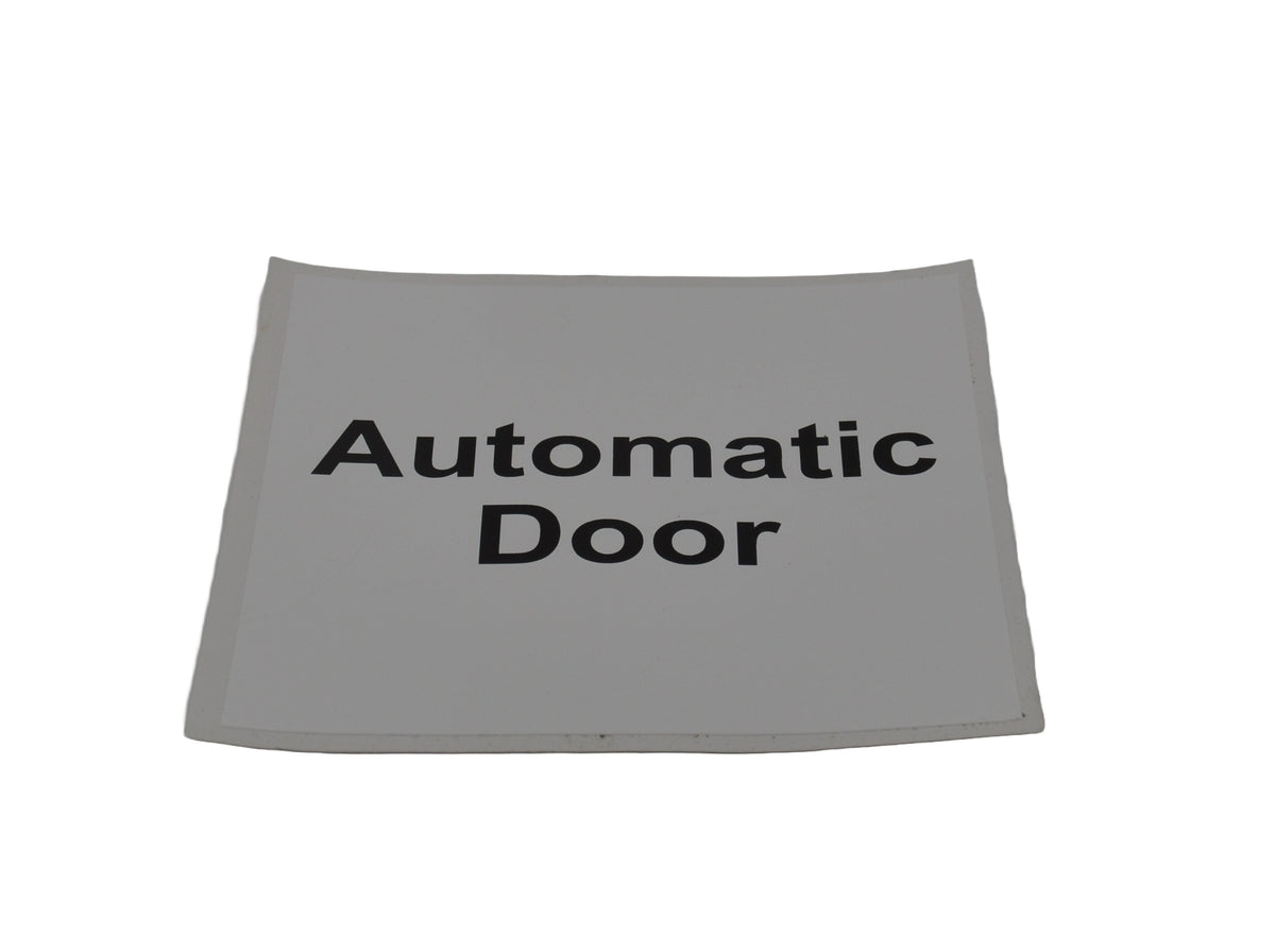 Automatic Doors Signshop Automatic Door Sign – Self-Adhesive | BS EN16005 & BS7036:0 Compliant ...
