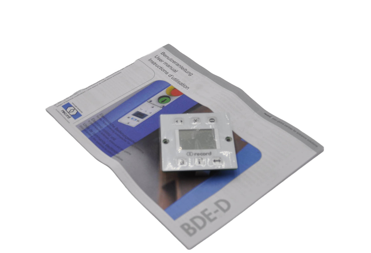 Record BDE-D Square Electronic Control Switch – Square – Automagic ...