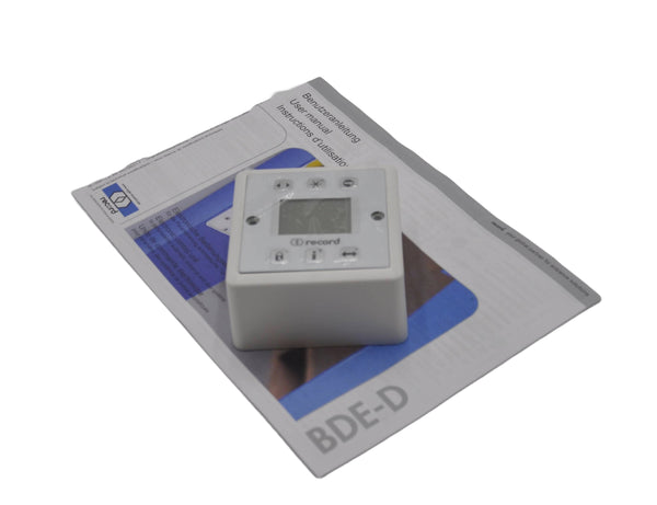 Record BDE-D Square Electronic Control Switch – Square