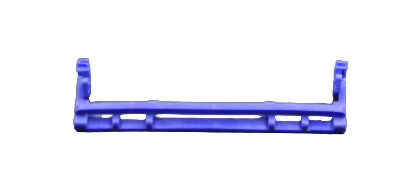 A close up view of a plastic Besam SL500 anti riser, on a white background.