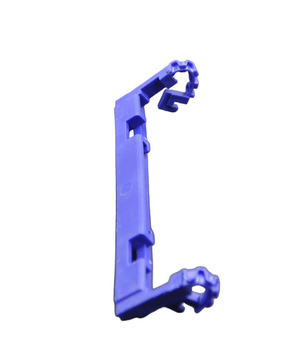 A close up view of a plastic Besam SL500 anti riser, on a white background.