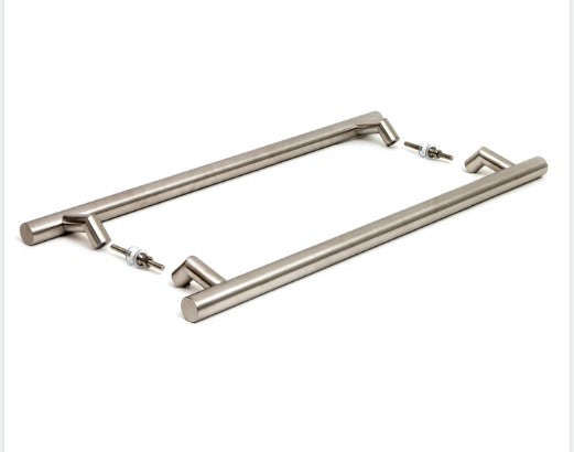"Cranked Guardsman Handles B2B - 600mm Fixing Centres x 32mm Diameter