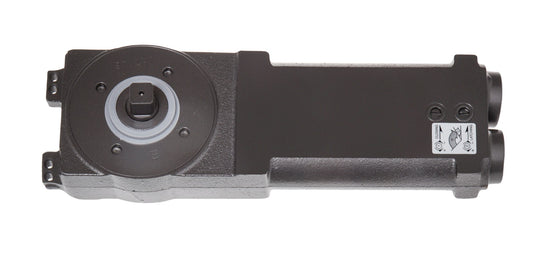 Dummy 8000 Series Concealed Transom Free-Swing Aluminium Door Closer - Body Only Standard Spindle