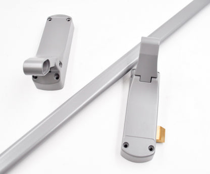 Exidor 296 Single Panic Latch Silver