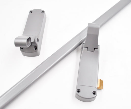 Exidor 296 Single Panic Latch Silver