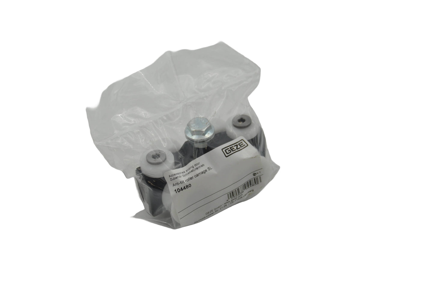 GEZE Carriage Wheel Assembly for SL
