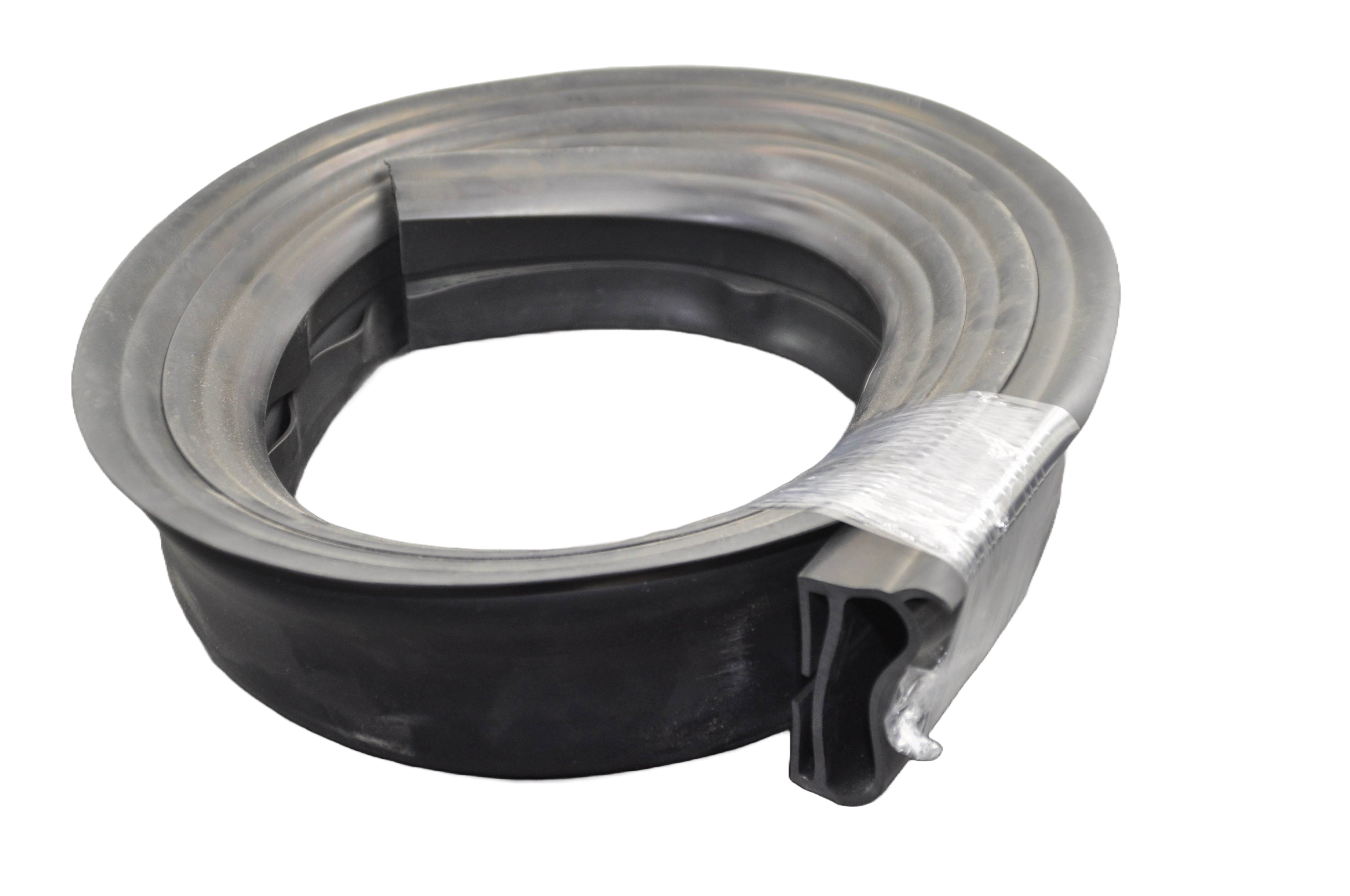 Square Rails Seals Industrial T Rail Bottom Wrap Around Weather Seal – Automagic Doors Ltd