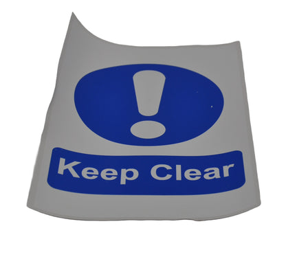 Keep Clear - Automatic door Sign