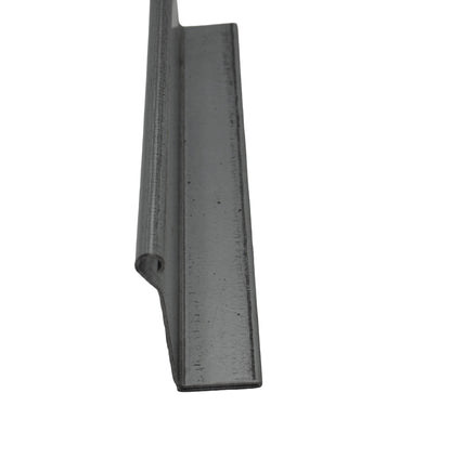 'L' Section Galvanised Steel Bottom Rail for 76mm Scrolled Lath Roller Shutter Doors