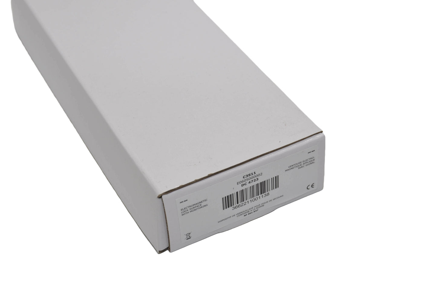 CDVI C3S11 C Series Entry Level 300kg Surface Mount Magnetic Lock, Monitored