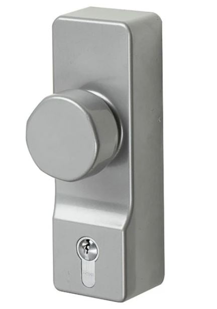 Outside Access Locking Devices for Exidor Panic Hardware - 302 Knob