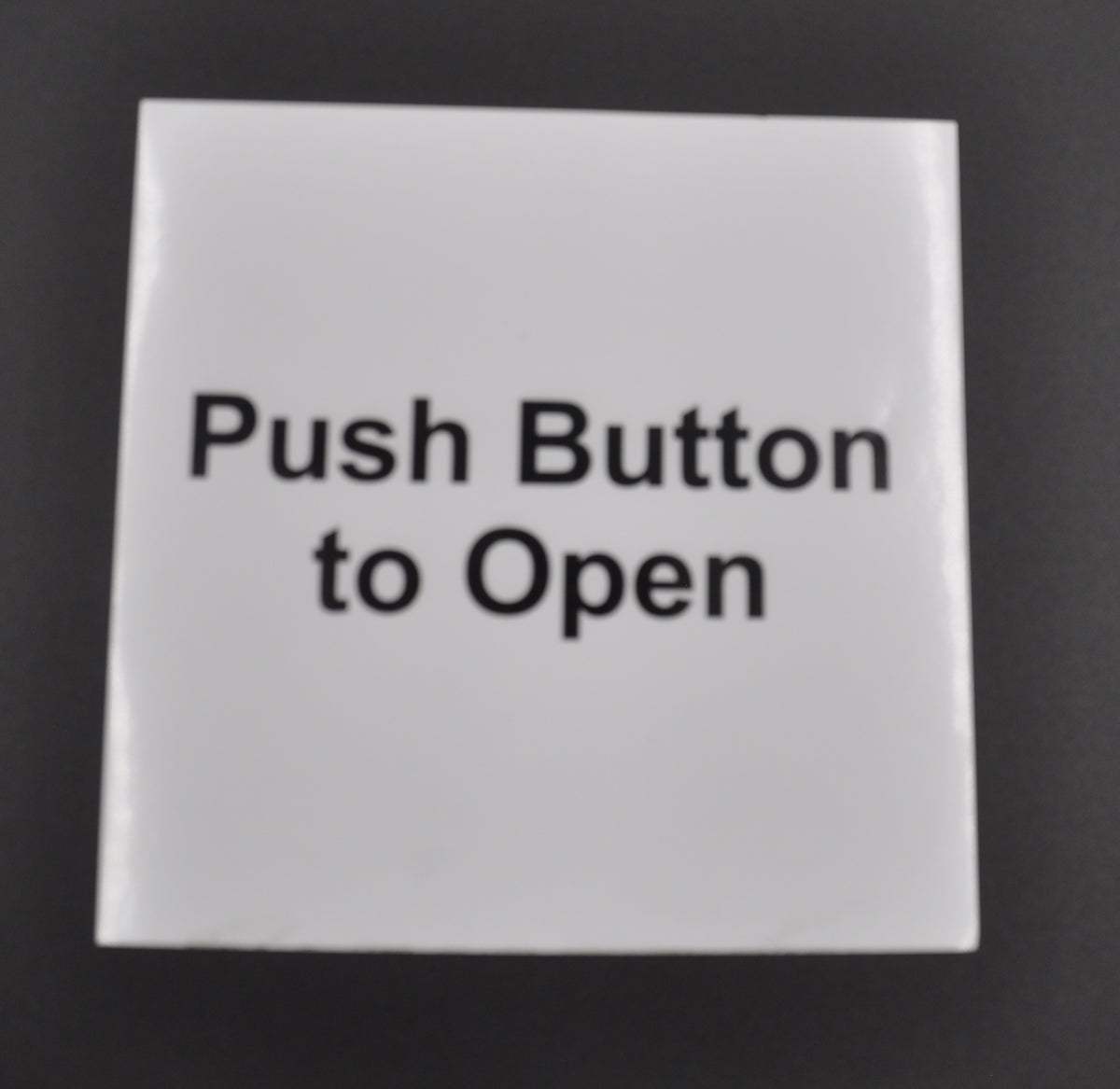 Push Button to Open - Automatic door Sticker – Automagic Doors Ltd