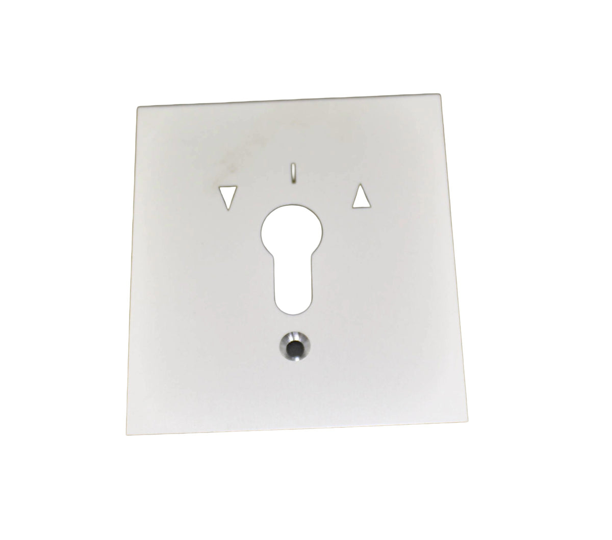 Roller Shutter Key Switch Flush Plate
