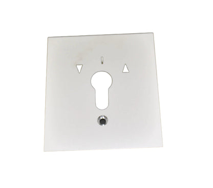 Roller Shutter Key Switch Flush Plate