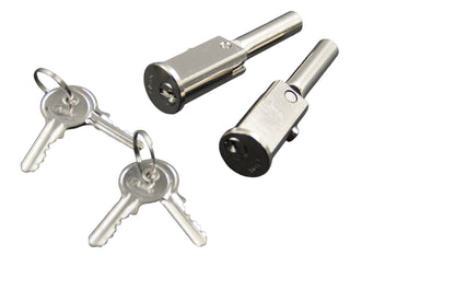 Round Faced Roller Shutter Bullet Lock (Pair)