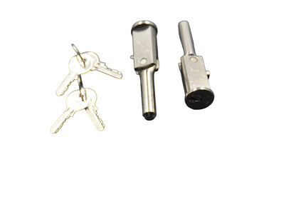 Round Faced Roller Shutter Bullet Lock (Pair)