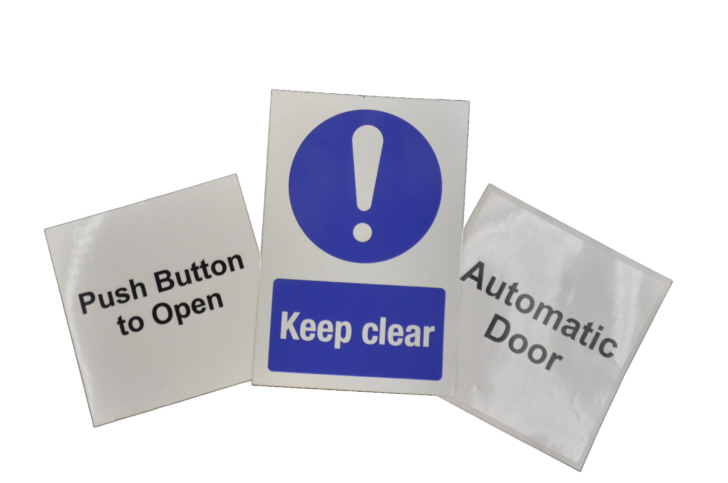 Automatic Door Signage Kit
