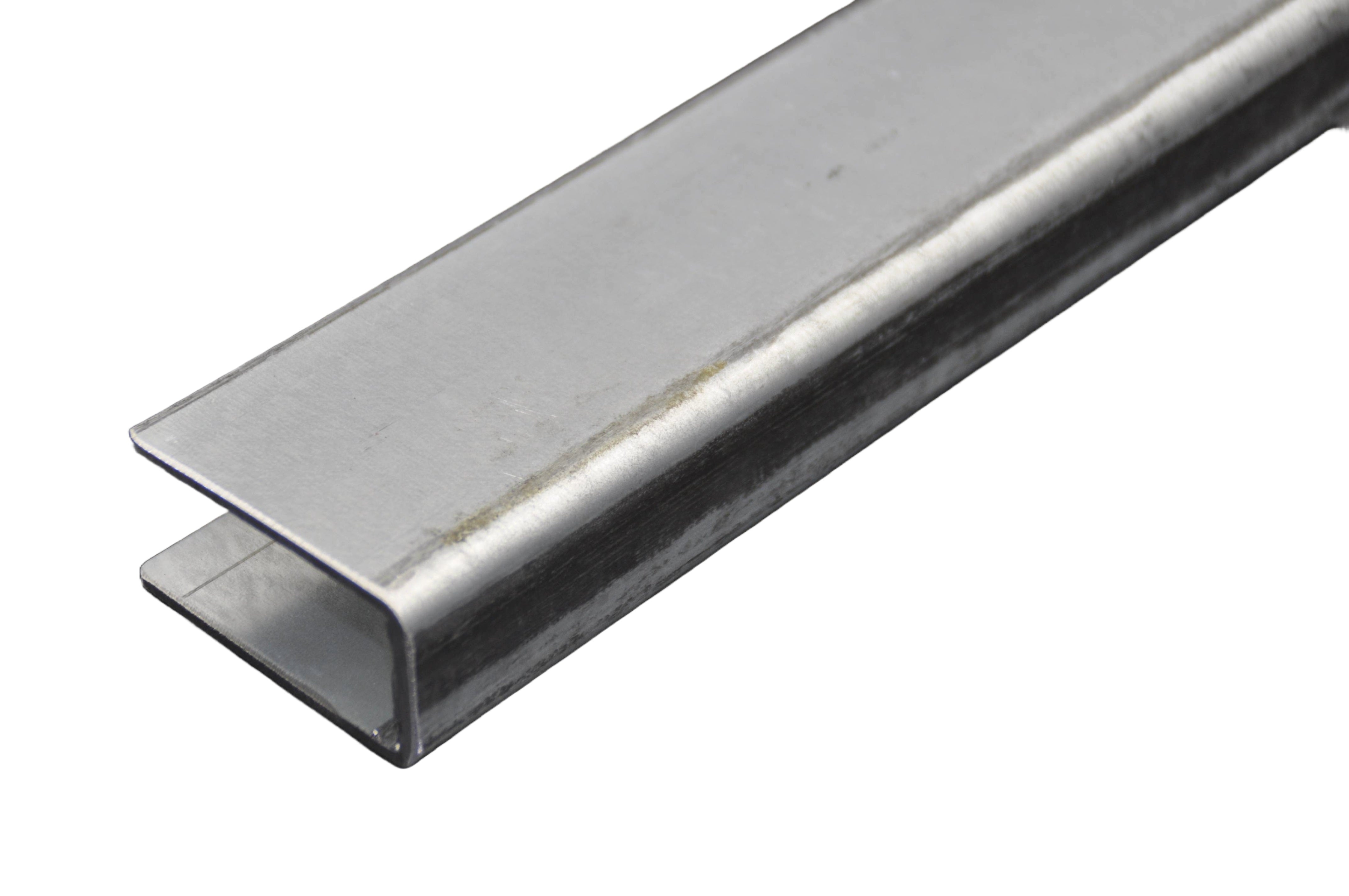 Guide Run Channel Straight Guide Channel - 65mm Galvanised steel – Automagic Doors Ltd