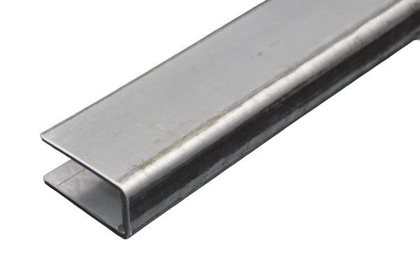 Straight Guide Channel - 65mm Galvanised steel – Automagic Doors Ltd