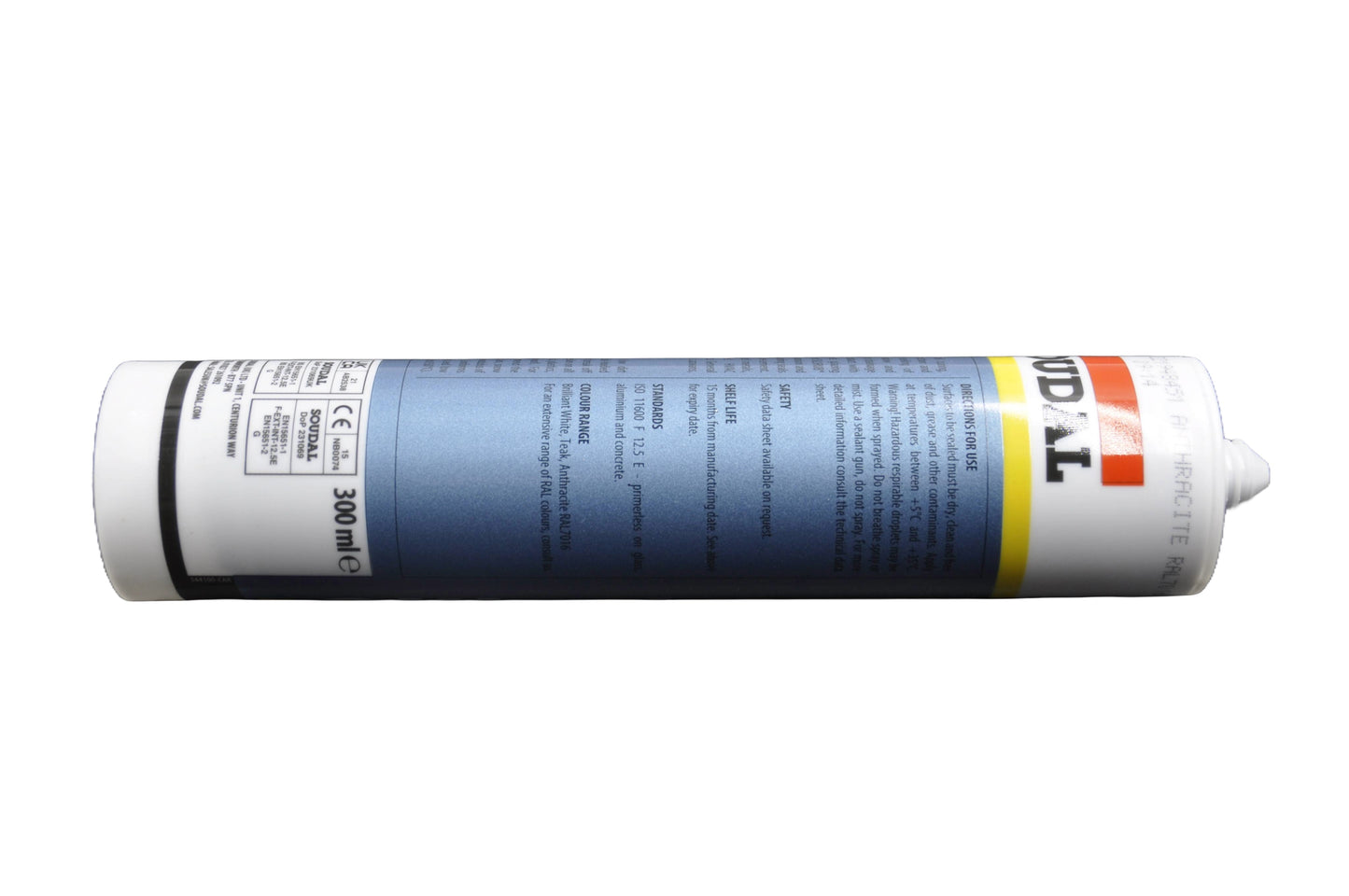 Tube of Anthracite Mastic Sealant