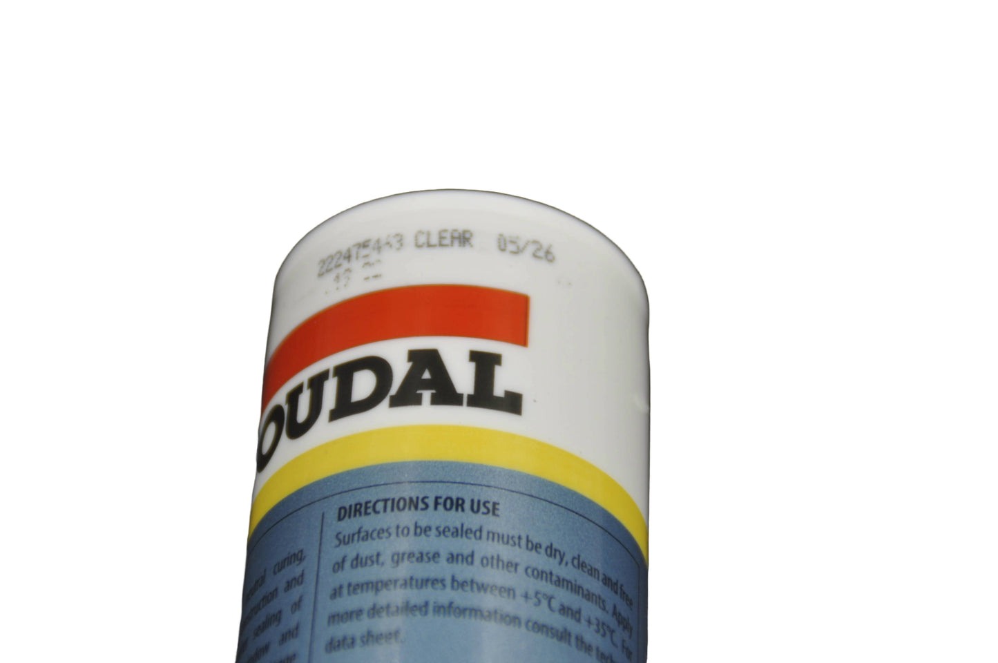 Tube of Clear Mastic Sealant