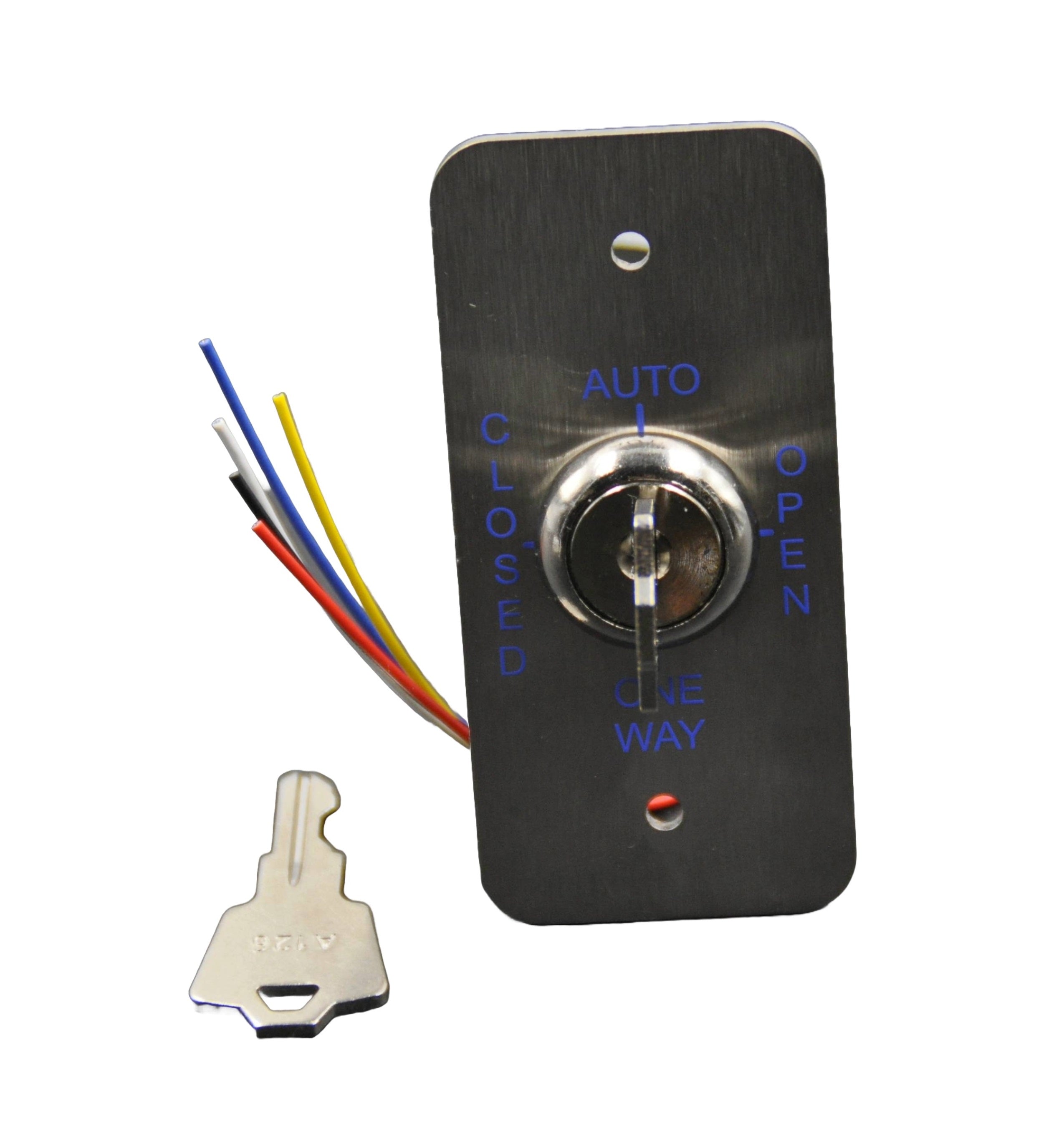 Universal 4 position key switch (flush mounted) – Automagic Doors Ltd